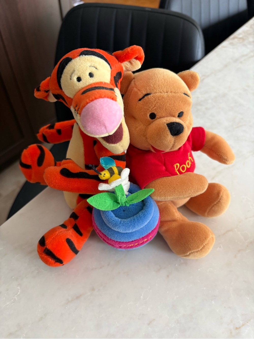 Vintage Pooh & Tigger “Friends Forever" Celebrating Friendship Disney Plush